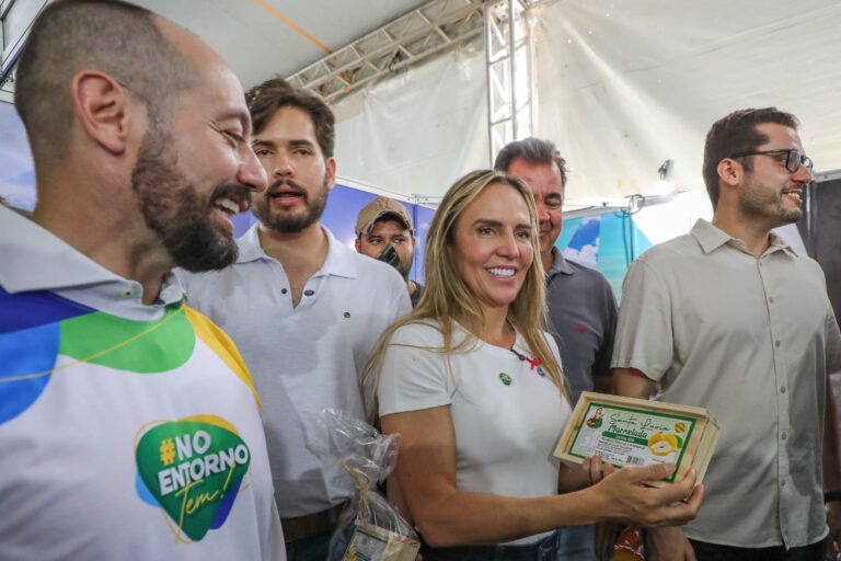 Em visita à feira na Torre de TV, Celina Leão destaca integração entre DF e Entorno