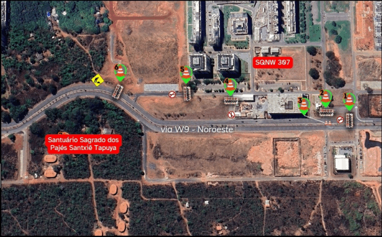 Trânsito no Noroeste terá alterações para obras
