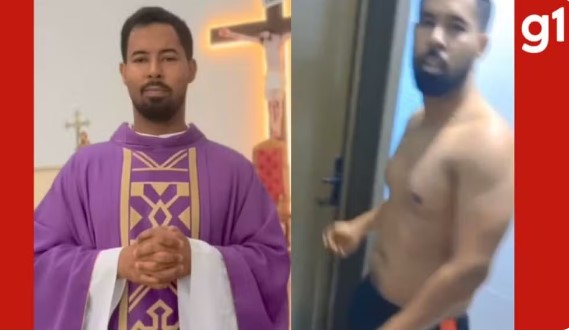 VÍDEO:  Até para Padre está difícil resistir à tentação