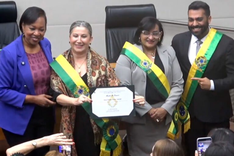 Juízes de paz recebem homenagem e moções de louvor na Câmara Legislativa