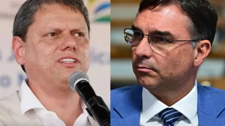 Pesquisa mostra Flávio e Tarcísio à frente de Lula em um possível segundo turno