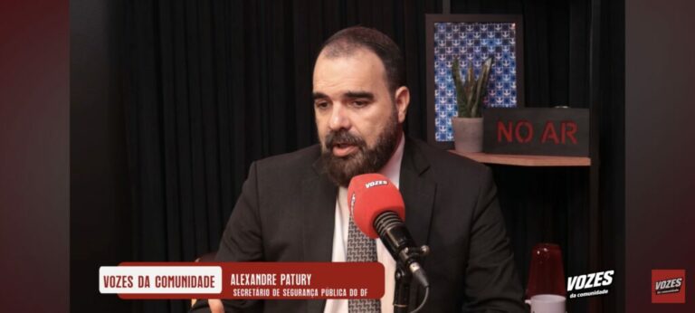 Patury vai ao “Vozes da Comunidade” e expõe estratégia para a segurança do DF: firmeza, prevenção e diálogo direto com a população