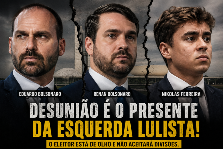 Vaidades que custam caro: rachas internos enfraquecem a Direita e podem entregar o jogo em outubro a Lula