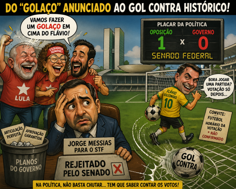 Do “golaço” anunciado ao gol contra histórico: governo tropeça no próprio salto alto