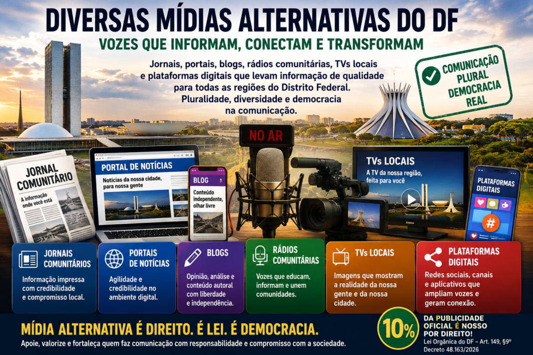 Midias alternativas DF