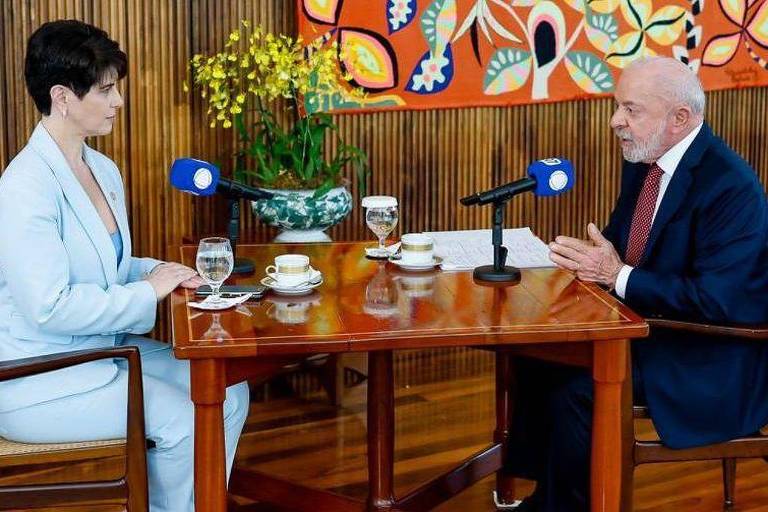 Record no Alvorada com Lula