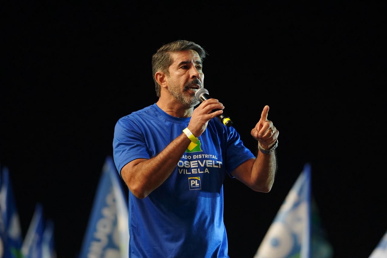 Roosevelt Vilela oficializa candidatura à reeleição pelo PL-DF