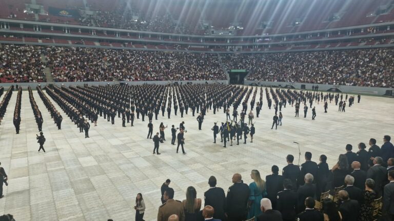 Reforço histórico na segurança: DF ganha 1.213 novos policiais militares