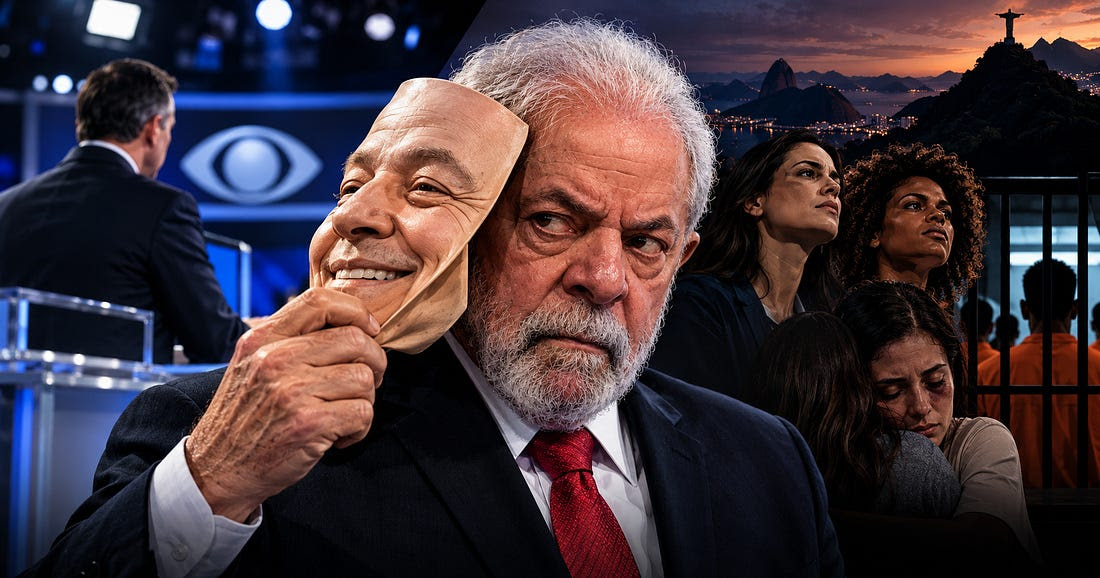 A noite em que a máscara caiu. De novo