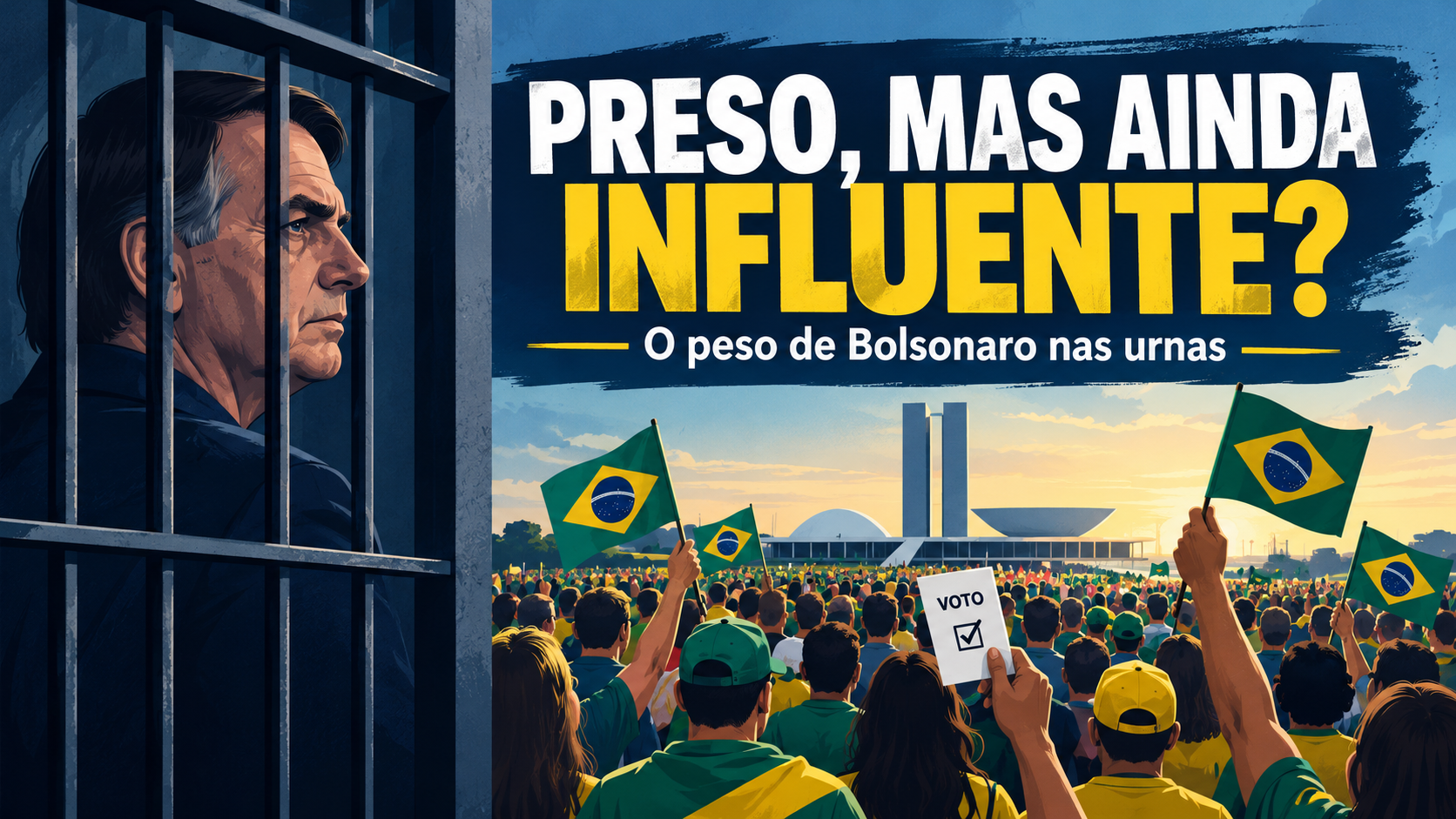 Bolsonaro atrás das grades: o sistema pode fortalecer seu próprio adversário?