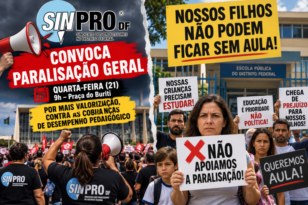 SINPRO: Eles defendem a educação, mas deixam alunos sem aulas - imagem 2