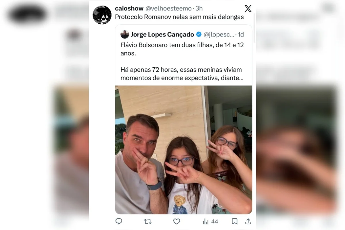 Quando o ódio político pede o sangue de crianças, a humanidade chegou ao fundo do poço