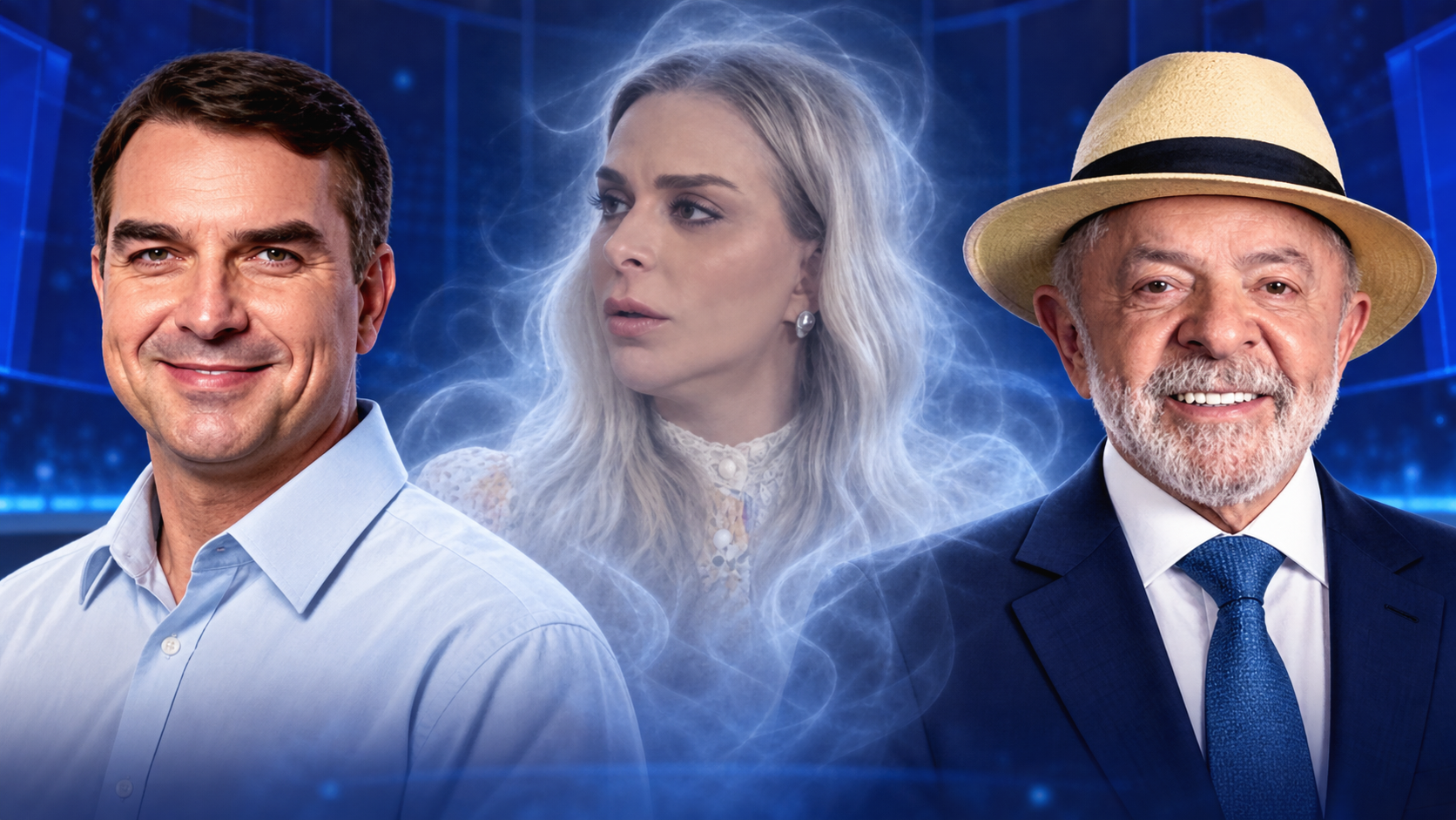 Lula x Flávio em debate na Band hoje as 20:00hs promete. Roberta Luchsinger pode ser o prato principal